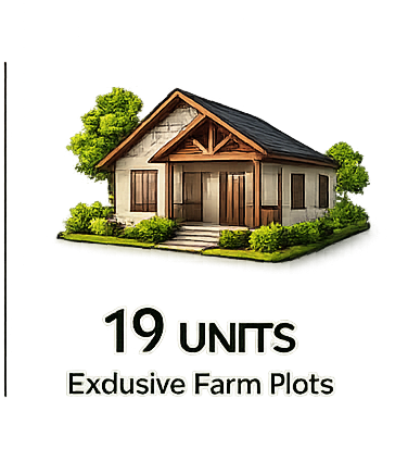19 Units Exclusive Farm Plots